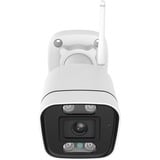 Foscam V5P, 3K/5MP Dual-Band WiFi camera met geluid- en lichtalarm Wit