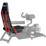 Next Level Racing Flight Simulator Seat Only Zwart/rood