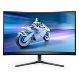 Philips Evnia Curved Fast VA 27M2C5200W/00 27" gaming monitor Zwart, 2x HDMI, 1x DisplayPort, HDR10, 180 Hz