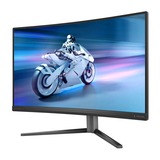 Philips Evnia Curved Fast VA 27M2C5200W/00 27" gaming monitor Zwart, 2x HDMI, 1x DisplayPort, HDR10, 180 Hz