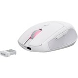 Sharkoon OfficePal M25W gaming muis Wit, 400 - 4000 DPI, RGB, 2,4 GHz / USB