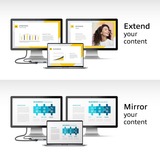 ACT Connectivity USB-C 4K multiport adapter voor 2 HDMI schermen, USB-A datapoort Aluminium