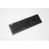 Ducky Zero 6108 Classic Black, gaming toetsenbord Zwart/wit, US lay-out, Cherry MX2A Red, RGB leds, Double-shot PBT, hot swap, 2.4GHz | Bluetooth | USB-C