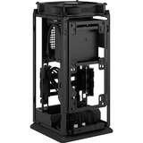 Fractal Design Mood Black mini tower behuizing Zwart | 2x USB-A | 1x USB-C