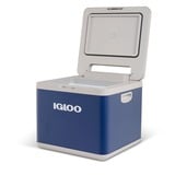 Igloo IH45 AC/DC hybride koelbox Donkerblauw/wit, 43 liter