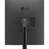 LG DualUp 28MQ780-B 27.6" monitor Zwart, 2x HDMI, 1x DisplayPort, 3x USB-A, USB-C