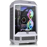 Thermaltake The Tower 300 - Limestone mini tower behuizing Lichtgrijs | 3x USB-A | Tempered Glass