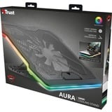 Trust GXT 1126 Aura laptopkoeler Zwart, RGB