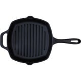 Victoria Square Grillpan 25 cm, Seasoned bak-/braadpan Zwart, Color packaging