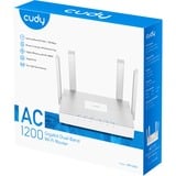 Cudy AC1200 Gigabit Wi-Fi Router Wit, Cudy app