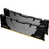 Kingston FURY 32 GB DDR4-4000 Kit werkgeheugen Zwart, KF440C19RB12K2/32, Renegade, XMP 2.0