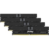 Kingston FURY 64 GB DDR5-6800 (4x 16 GB) Quad-Kit servergeheugen Zwart, KF568R34RBK4-64, Renegade Pro, XMP 3.0