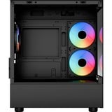 Aerocool Viewport Mini V2 ARGB mini tower behuizing Zwart | 3x USB-A | RGB | Tempered Glass