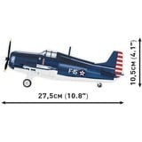 COBI 375 PCS HC WWII /5731/ F4F WILDCAT- Constructiespeelgoed 