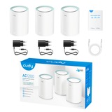 Cudy AC1200 Gigabit Mesh Wi-Fi System (3-Pack) mesh router Wit