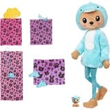 Mattel Cutie Reveal met kostuumthema en 10 verrassingen Pop Teddybeer als dolfijn