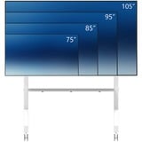 Neomounts FL50-575WH1 vloersteun tv-vloerstandaard Wit