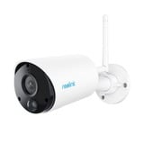 Reolink B320 3MP WiFi buiten beveiligingscamera + zonnepaneel Wit