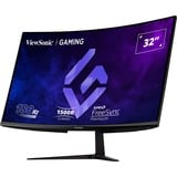 ViewSonic VX3218-PC-MHD 32" Curved gaming monitor Zwart, 2x HDMI, 1x DisplayPort, 180 Hz