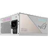 ASUS ROG Loki SFX-L 850W Platinum voeding  Wit, 4x PCIe, Kabelmanagement, 1x 12VHPWR