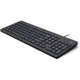 HP 150 Wired Keyboard (664R5AA), toetsenbord Zwart, EU lay-out (QWERTY)