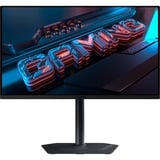 GIGABYTE MO27Q2 27" gaming monitor Zwart, 2x HDMI, DisplayPort, 2x USB-A, USB-B, USB-C, 240 Hz