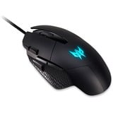 Acer Predator Cestus 315 gaming muis Zwart, 6500 dpi