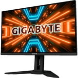 GIGABYTE M32U 31.5" 4K UHD gaming monitor Zwart, 144 Hz, 2x HDMI, DisplayPort, Audio, 3x USB-A, USB-C