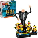 Minions - Bouwbare Gru en Minions Constructiespeelgoed