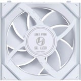 Lian Li UNI FAN SL120 LCD Wireless case fan Wit, 4-pin PWM fan-connector