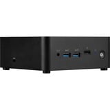 MSI Cubi NUC 13MQG-062EU pc-systeem Zwart | Core i5-1345U | Intel Graphics | 16 GB | 512 GB SSD