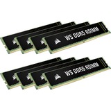 Corsair 256 GB DDR5-5600 ECC (8x 32 GB) Octo-Kit servergeheugen Zwart, CMA256GX5M8B5600C40, WS, XMP 3.0