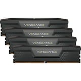 Corsair 96 GB DDR5-6000 (4x 24 GB) Quad-Kit werkgeheugen Zwart, CMK96GX5M4B6000C30, Vengeance, XMP 3.0