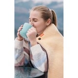 Cozy Jorv Warmtedeken | Stoelkleed | Stoelverwarmer Lichtbeige, Powerbank 10000 mAh