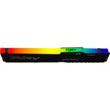 Kingston FURY 16 GB DDR5-6000 werkgeheugen Zwart, KF560C36BBE2A-16, Beast RGB, EXPO