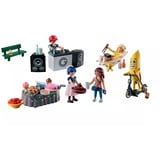 PLAYMOBIL Adventskalender - Picknick in Parijs Constructiespeelgoed 71344