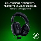 Razer Blackshark V2 X Xbox over-ear gaming headset Zwart