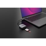 Sitecom USB-C kaartlezer UHS-I (104MB/s) Grijs