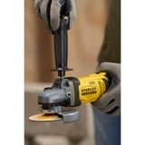 Stanley FATMAX V20 18V 125mm Haakse slijper Geel/zwart, Accu en oplader niet inbegrepen 