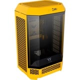 Thermaltake The Tower 300 - Bumblebee mini tower behuizing Donkergeel | 3x USB-A | Tempered Glass