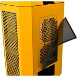 Thermaltake The Tower 300 - Bumblebee mini tower behuizing Donkergeel | 3x USB-A | Tempered Glass