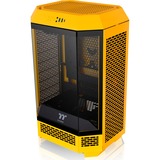 Thermaltake The Tower 300 - Bumblebee mini tower behuizing Donkergeel | 3x USB-A | Tempered Glass