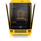 Thermaltake The Tower 300 - Bumblebee mini tower behuizing Donkergeel | 3x USB-A | Tempered Glass