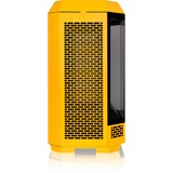 Thermaltake The Tower 300 - Bumblebee mini tower behuizing Donkergeel | 3x USB-A | Tempered Glass