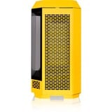 Thermaltake  mini tower behuizing Donkergeel | 3x USB-A | Window