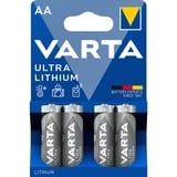 VARTA Lithium AA, 4 stuks batterij 