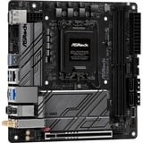 ASRock Z790M-ITX WiFi socket 1700 moederbord Zwart/grijs, RAID, 2.5 Gb-LAN, Gb-LAN, Wi-Fi, BT, Sound, Mini-ITX