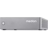 Medion Mini S06 MD35370 pc-systeem Zilver | Core i5-1335U | Iris Xe Graphics | 16 GB | 512 GB SSD