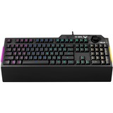 ASUS TUF Gaming K1, gaming toetsenbord Zwart, US lay-out