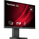 ViewSonic VG2208A 22" monitor Zwart, 1x HDMI, 1x DisplayPort, USB-C, USB-A, sound, 100 Hz